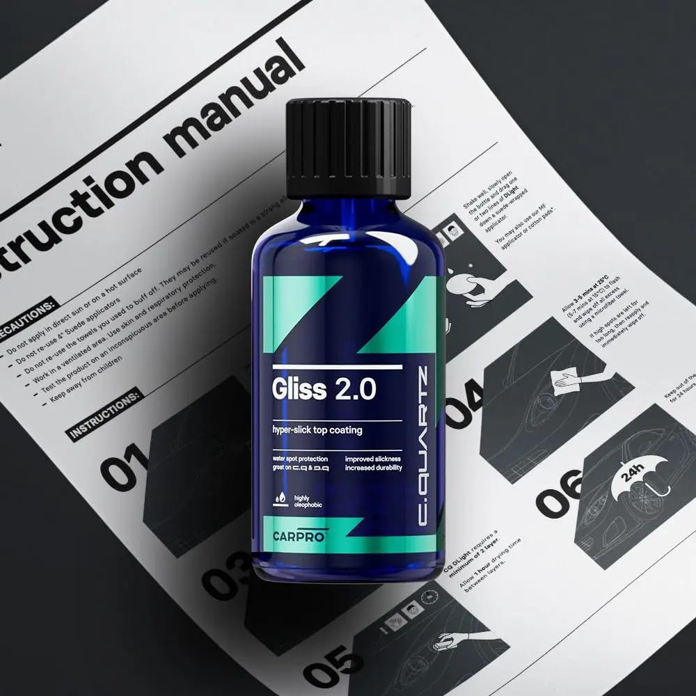 Amazon.com: CARPRO Gliss 2.0 - Ceramic Coating for Cars